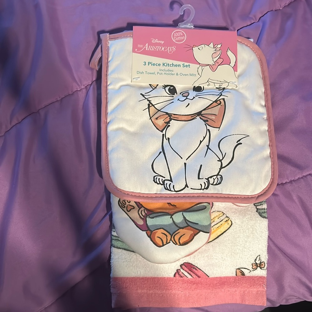 Disney’s The Aristocats 3 piece Kitchen Set